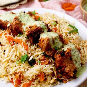 Mutton Boti Rice