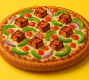 Barbeque paneer pizza