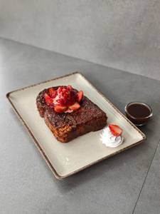 Caramelised Toast WITH Strawberry French Toast
