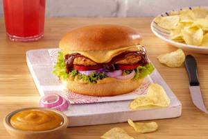 Chicken Steak Burger Pepper