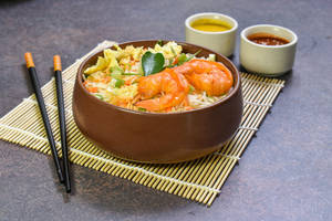 Basil Prawn Fried Rice