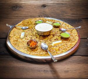 Special 21 inch Aloo Achari Paratha
