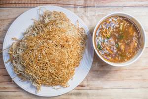 Chicken Pan Fried Noodles
