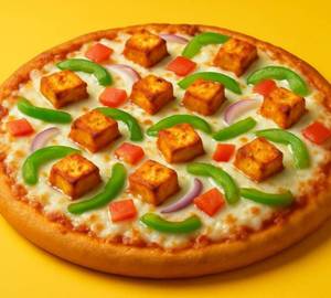 Paneer tikka pizza