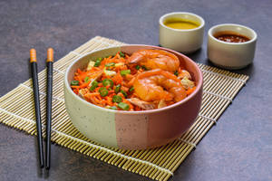 Schezwan Prawn Fried Rice