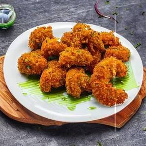 Crumb Fried Prawns