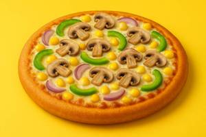 Mushroom delight pizza