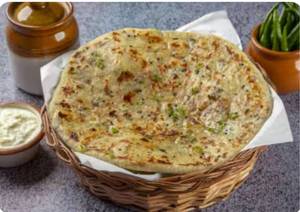 Paneer Paratha with Raita ( Curd )