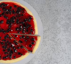 Blueberry Baked Cheesecake