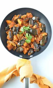 Baigan Aloo Dry