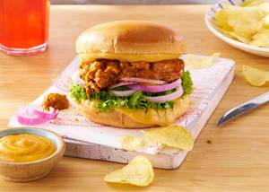 Butter Chicken Burger