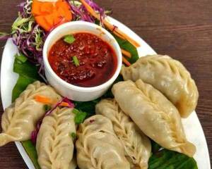 Chilly Veg Momos
