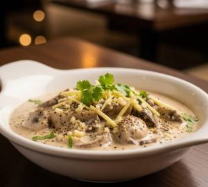 Mushroom Dahi Kali Mirch