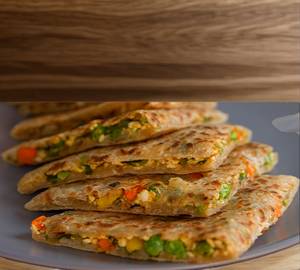 Special mixed veg paratha