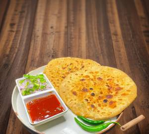 Radish onion paratha