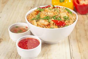 Chicken Fried Rice+ Chilli Chicken [2 Pieces]