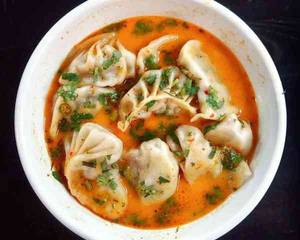 Chilly Chicken Momos