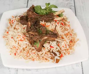 Mutton Biryani 3 Pcs