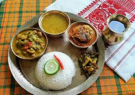 Local katla thali