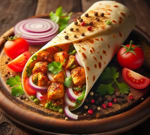 Adraki Chicken & Double Egg Roll