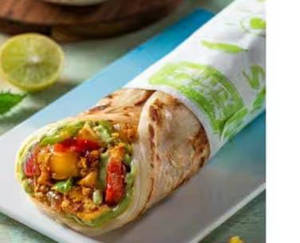 Spicy Paneer Wrap