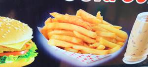 1 French Fries + 1 Burger + 1 Cold Coffee