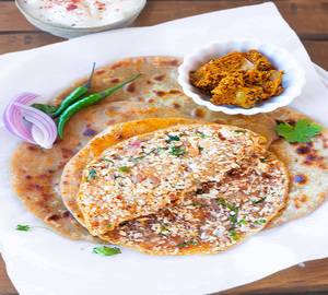 Paneer paratha