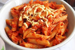 Veg Penne Pasta( RED Sauce)