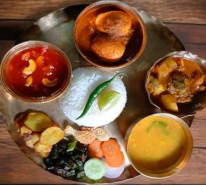 Bengali style Egg Thali