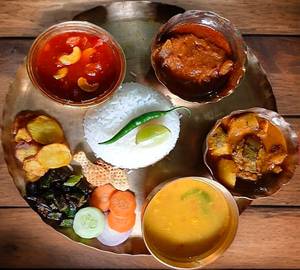 Ruhi fish thali