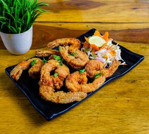 Prawns Rava Fry [8 Pieces]