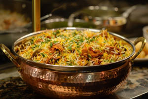 Chicken Dum Biryani Handi
