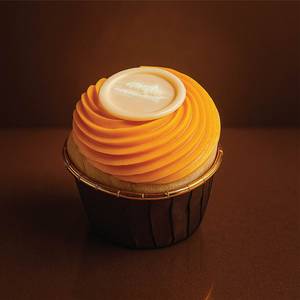 Sun Kissed Mango Cupcake