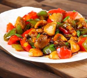 Mushroom Chilli Dry