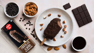 Icecram Bar Chocolate Almond