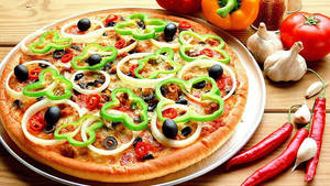 Veggie Deluxe Pizza