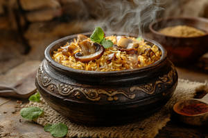 Mushroom Biryani