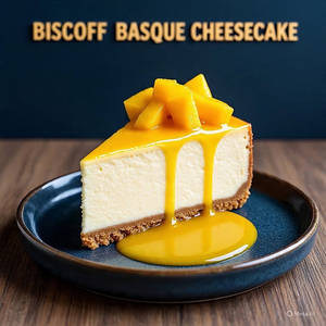 Mango Filling Basque Cheese Cake