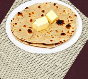 Plain paratha + seasonal veg [2 pieces]