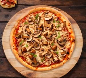 Mushroom pizza