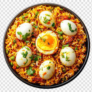 Egg biryani [2 eggs]