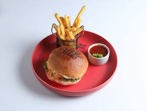Chicken Caribbean Burger