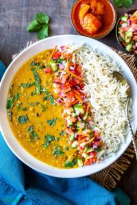 Dal Tadka Chawal