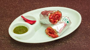 Peri Peri Crispy Paneer Roll