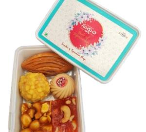 Assorted Sweets Of Kaju, Kova And Burfy Sweets 250Grms