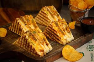 Veg Patty Club Sandwich
