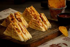 Chicken Mughlai Club Sandwich