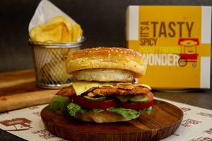 Chicken Cabs Own Burger