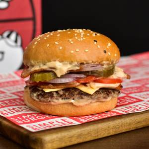 Loaded Chicken Smash Burger