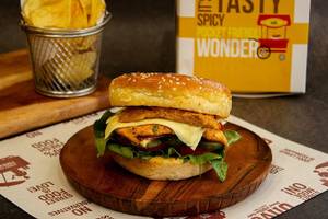 Chicken Fatty Uncle Burger